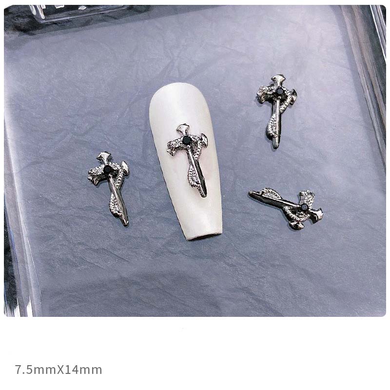 Gothastic 3D Gothic Halloween Nail Charms – Pack of 10