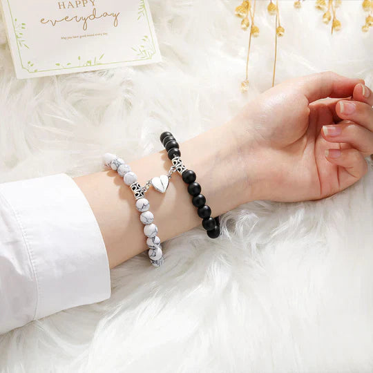 VALENTINE'S OFFER: | Magnetic Heart Bracelets for Couples