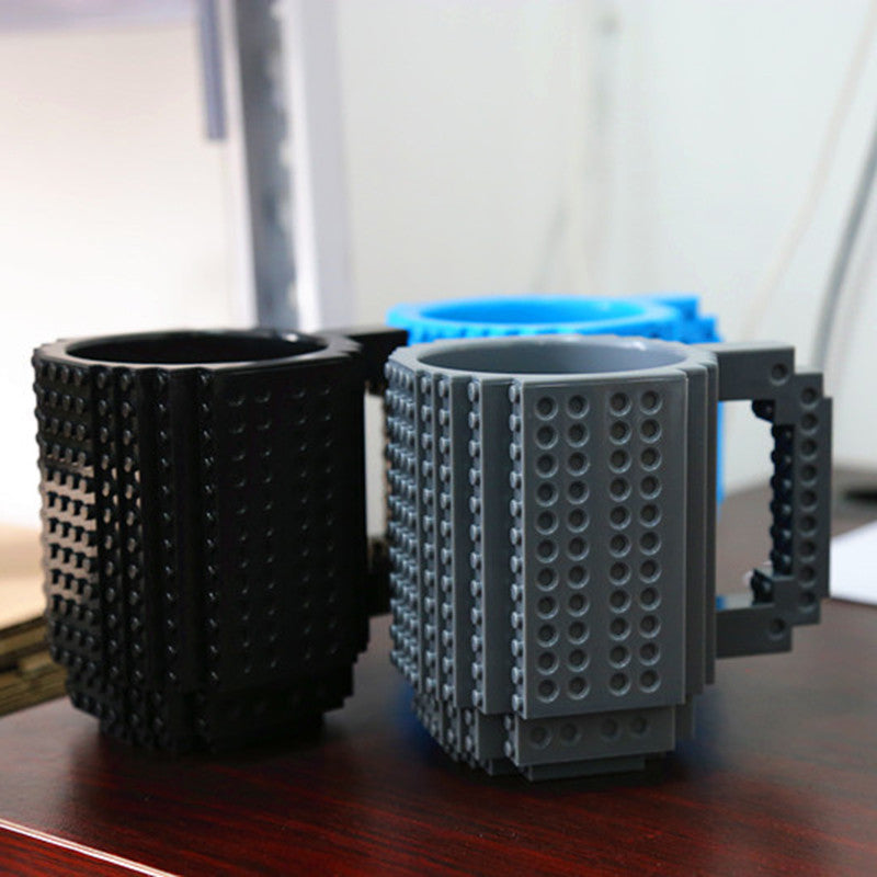 Lego Type Building Blocks Creative Coffee Mug