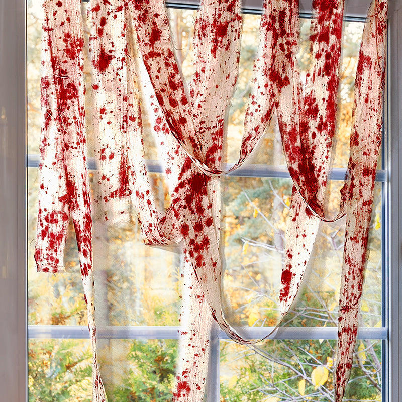 | Hallowick 3m Bloody Cloth Strips for Halloween