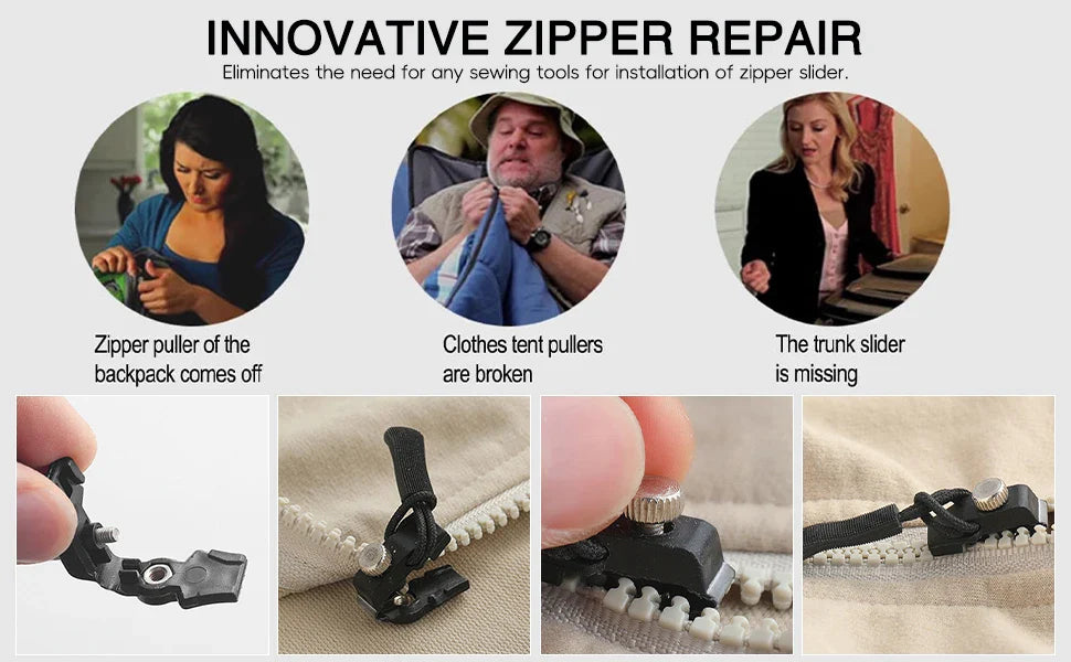 | Zipbuild 20pcs Universal Zipper Repair Kit