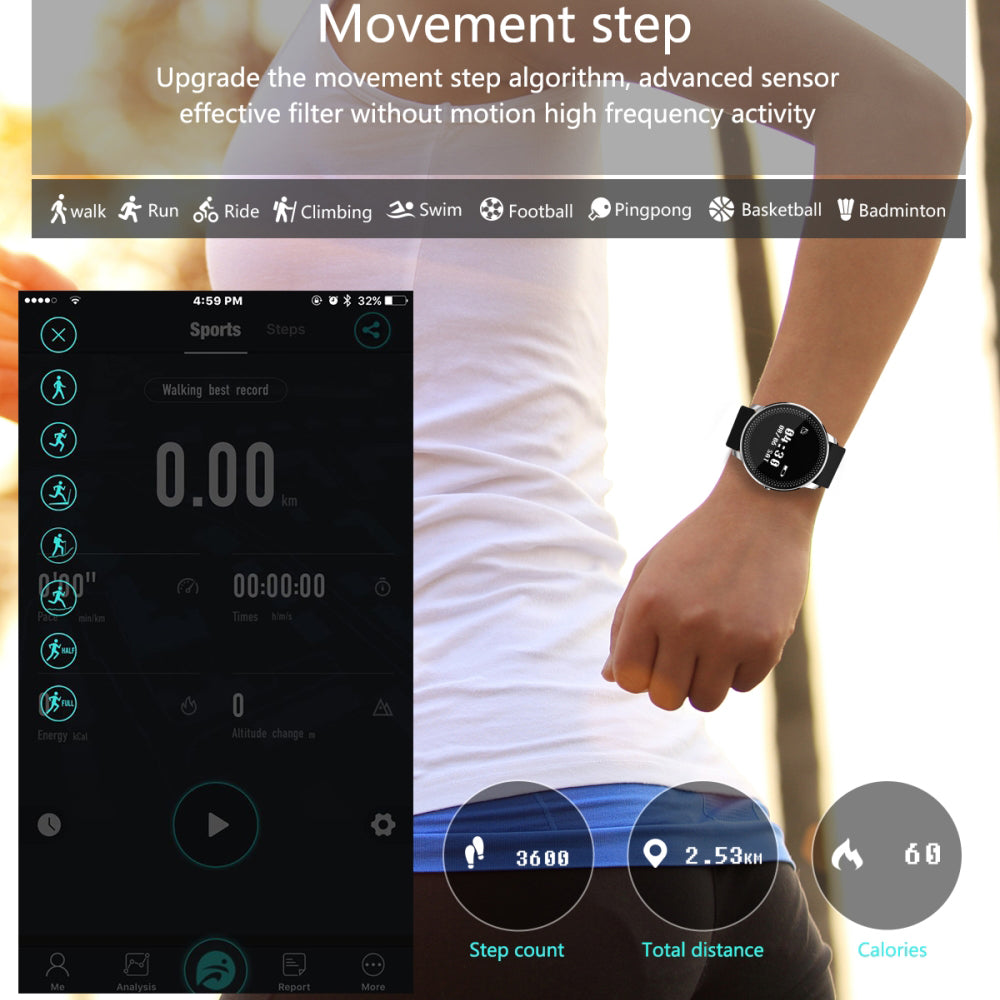 Waterproof Smart Fitness Bracelet