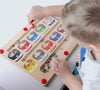 Kletshuts™ MagneticMaze - Color and Number Maze Toy