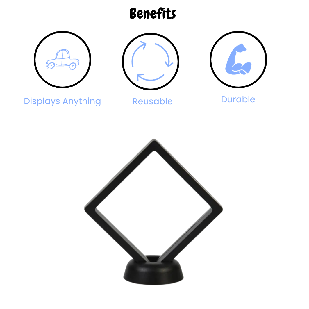 3dFrame™ - 3D floating freeze-dislay frame
