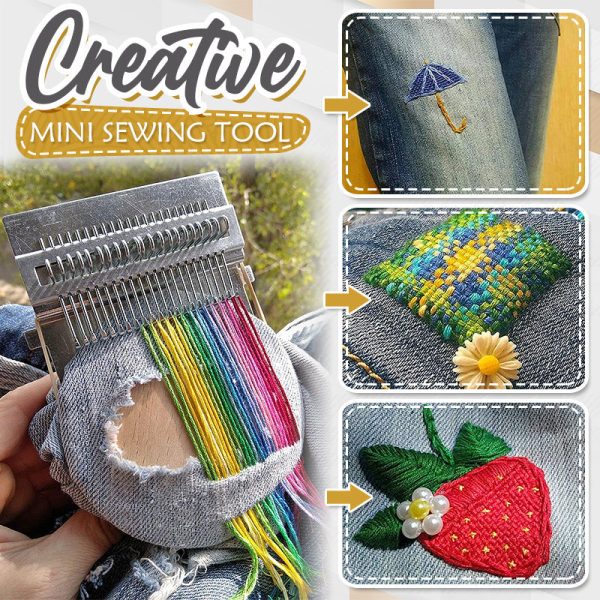 1+1 Free | MiniLoom™ Mini DIY sewing loom 【Last day discount】