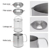 2-in-1 Oil Strainer Pot | Simplify Frying and Reuse Oil with Ease!