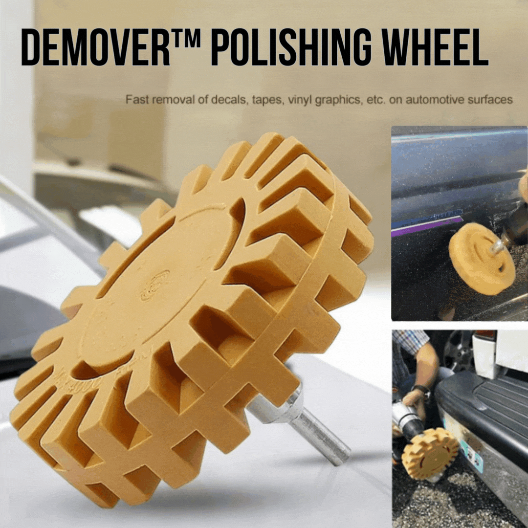 | Demover™ Polishing Wheel Decal Remover