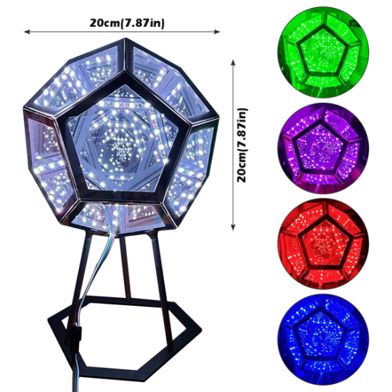 | Dodecahedron Prism Lamp