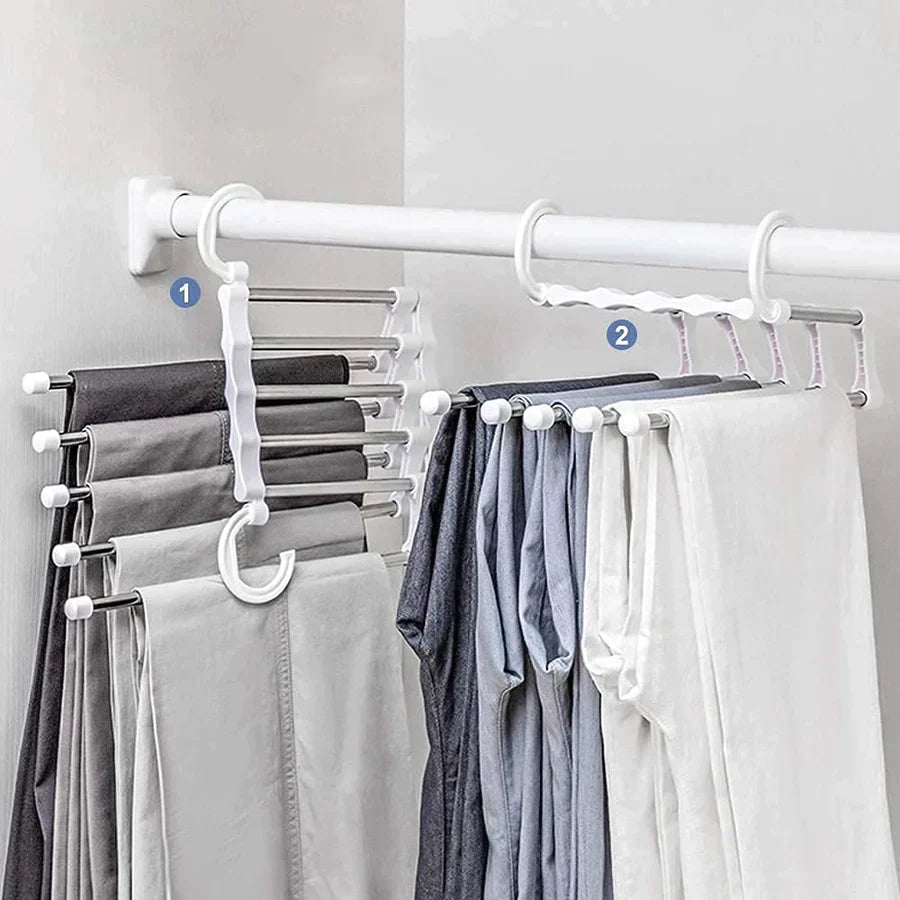 FlexRack™ - Foldable 5-in-1 clothes hanger
