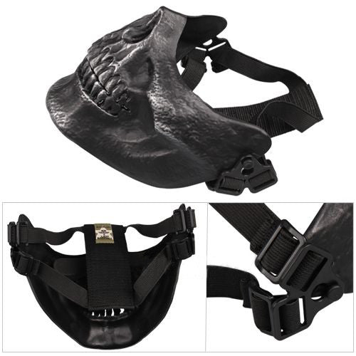 Military Half Skull Mask.