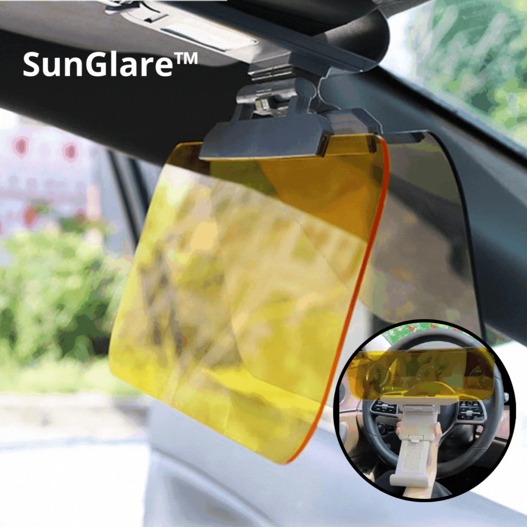 SunGlare™ - 2-in-1 Anti-glare car sun visor
