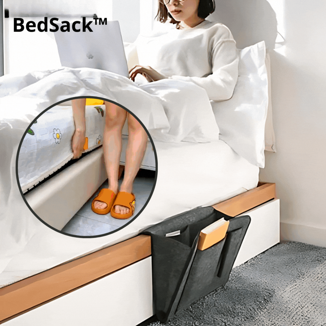 BedSack - Storage bag for the bed