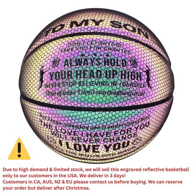 FUNKEMONS™ - LUMINOUS, REFLECTIVE BASKETBALL [last day discount]