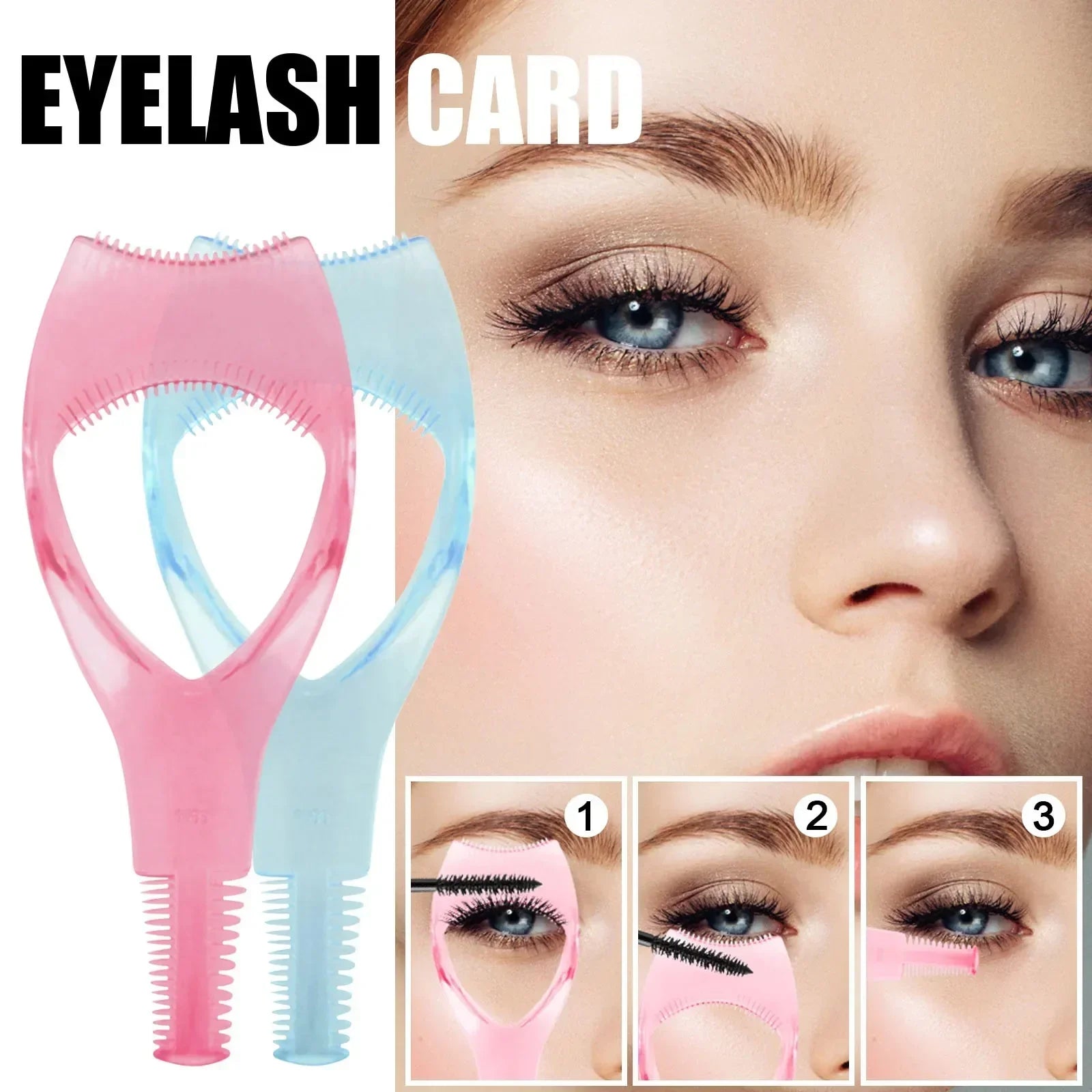 MascaraShield™ - 3in1 eyelash tools mascara shield applicator