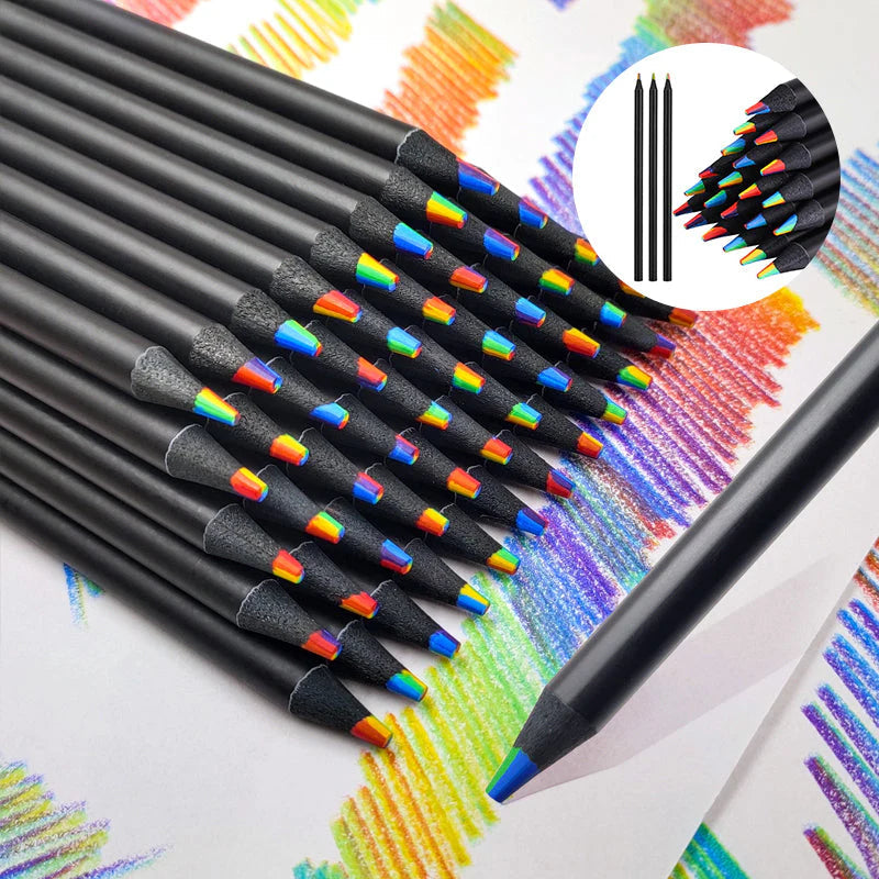 ColorWave™ Gradient Rainbow Color Pencil (12pcs) |
