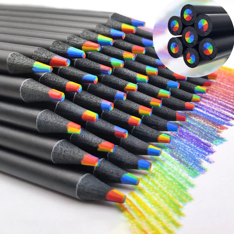 ColorWave™ Gradient Rainbow Color Pencil (12pcs) |