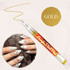 NailPen™ - Ultra-thin curved manicure felt tip pen