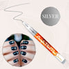 NailPen™ - Ultra-thin curved manicure felt tip pen
