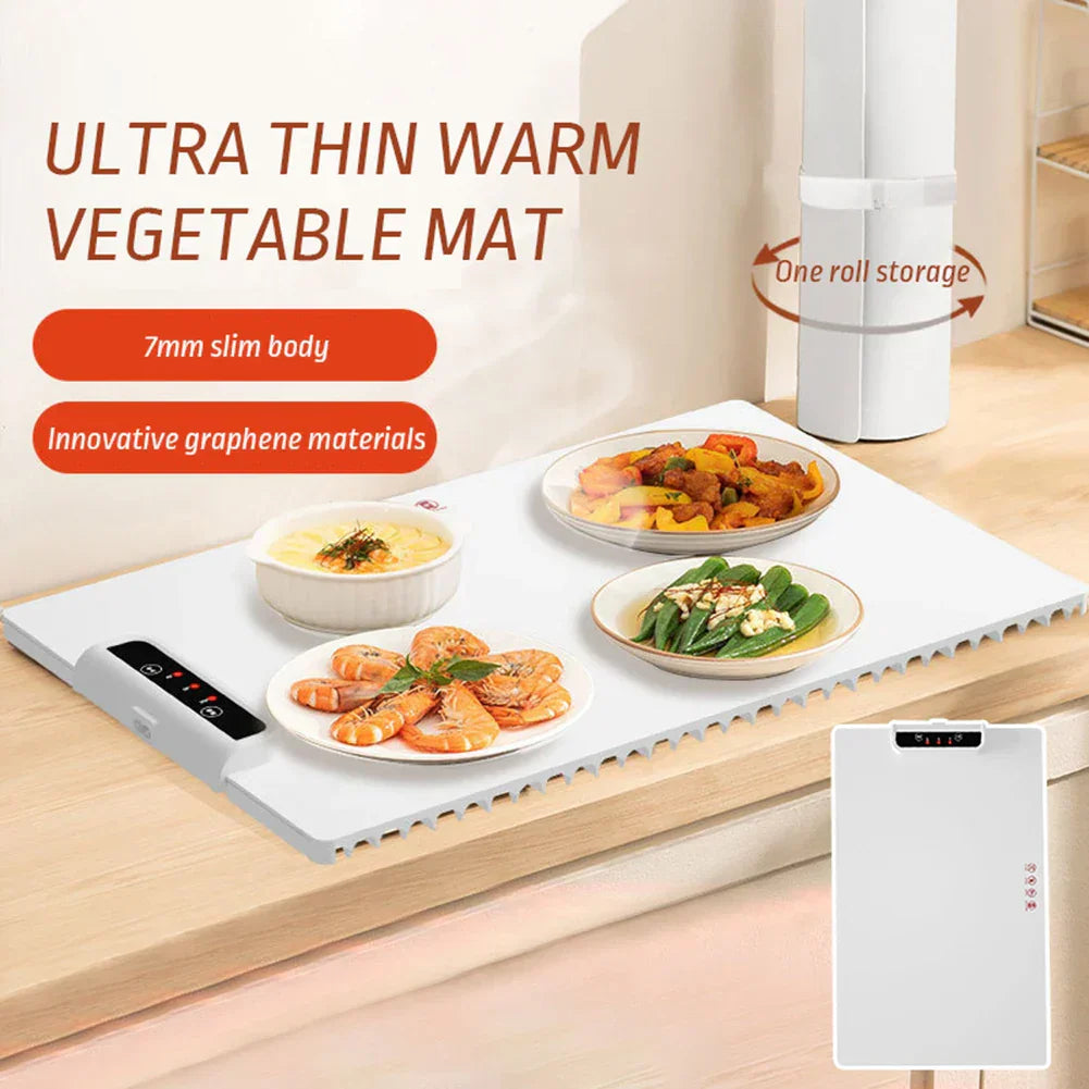 Warmy™ - Portable, electric warming tray with adjustable temperature [last day discount]