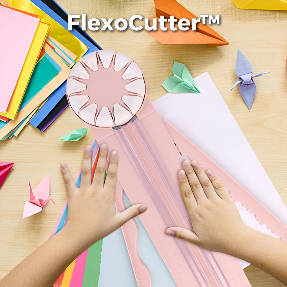 FlexoCutter™ | 12-in-1 360° Rotary Paper Cutter [Last Day Discount]