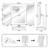 ! | iMirror™ Tri-Fold LED Makeup Mirror