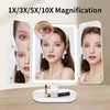 ! | iMirror™ Tri-Fold LED Makeup Mirror