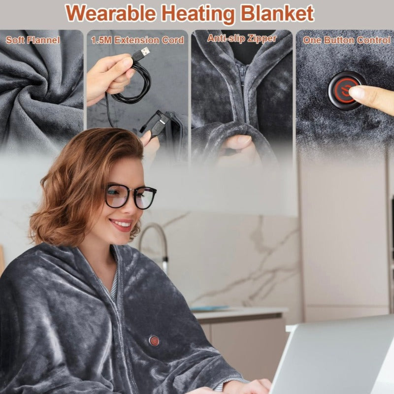 HeatCraft™ - USB blanket scarf