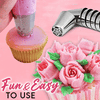 7+7 Free | BeautyBake - Set of 14 pieces incl. FREE piping bag