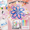| Gellypen™ 3D Jelly Pens Set Of 12