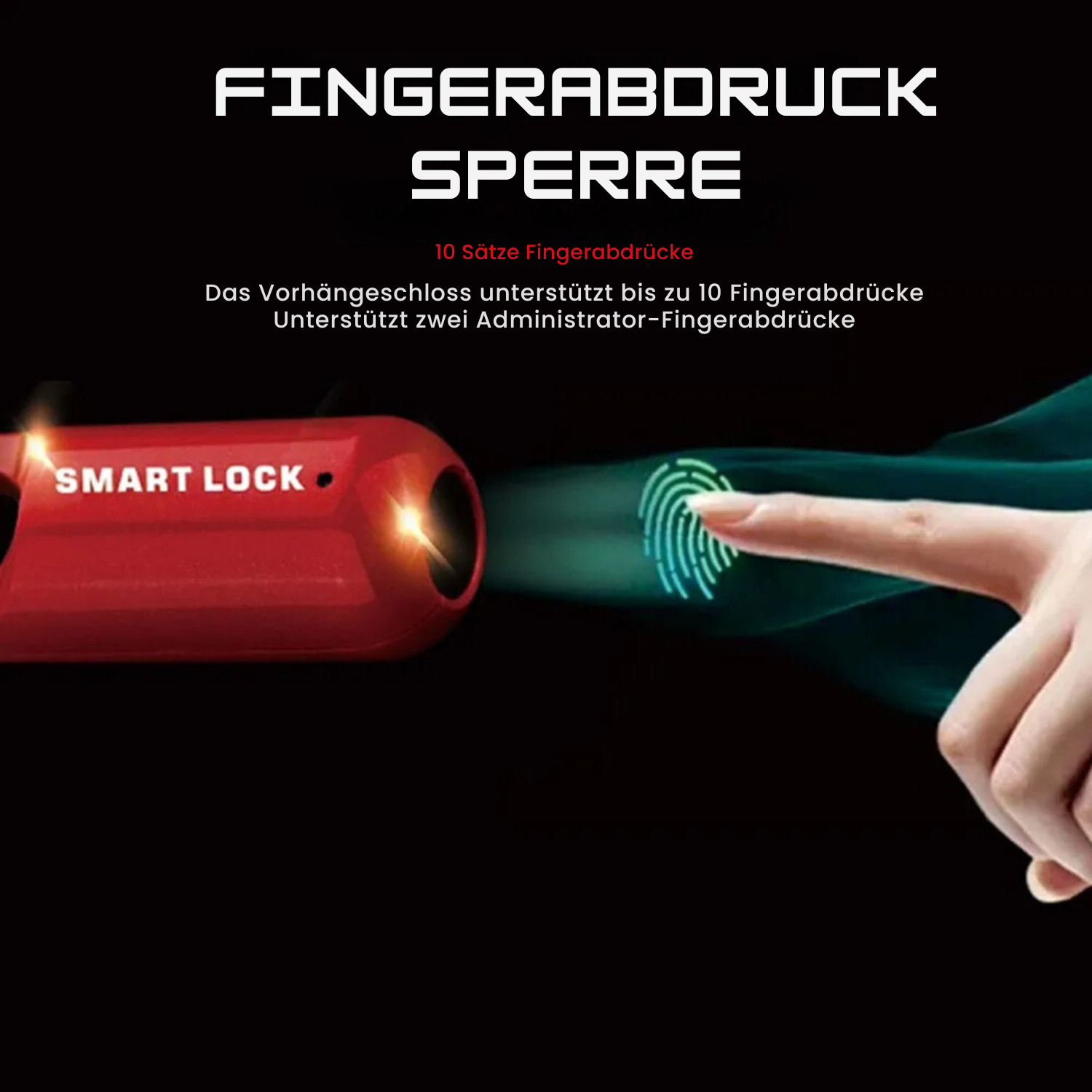 SmartLock | fingerprint padlock