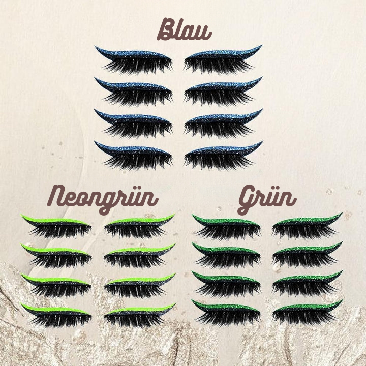 GlitzGrip - Reusable eyelash eyeliner stickers