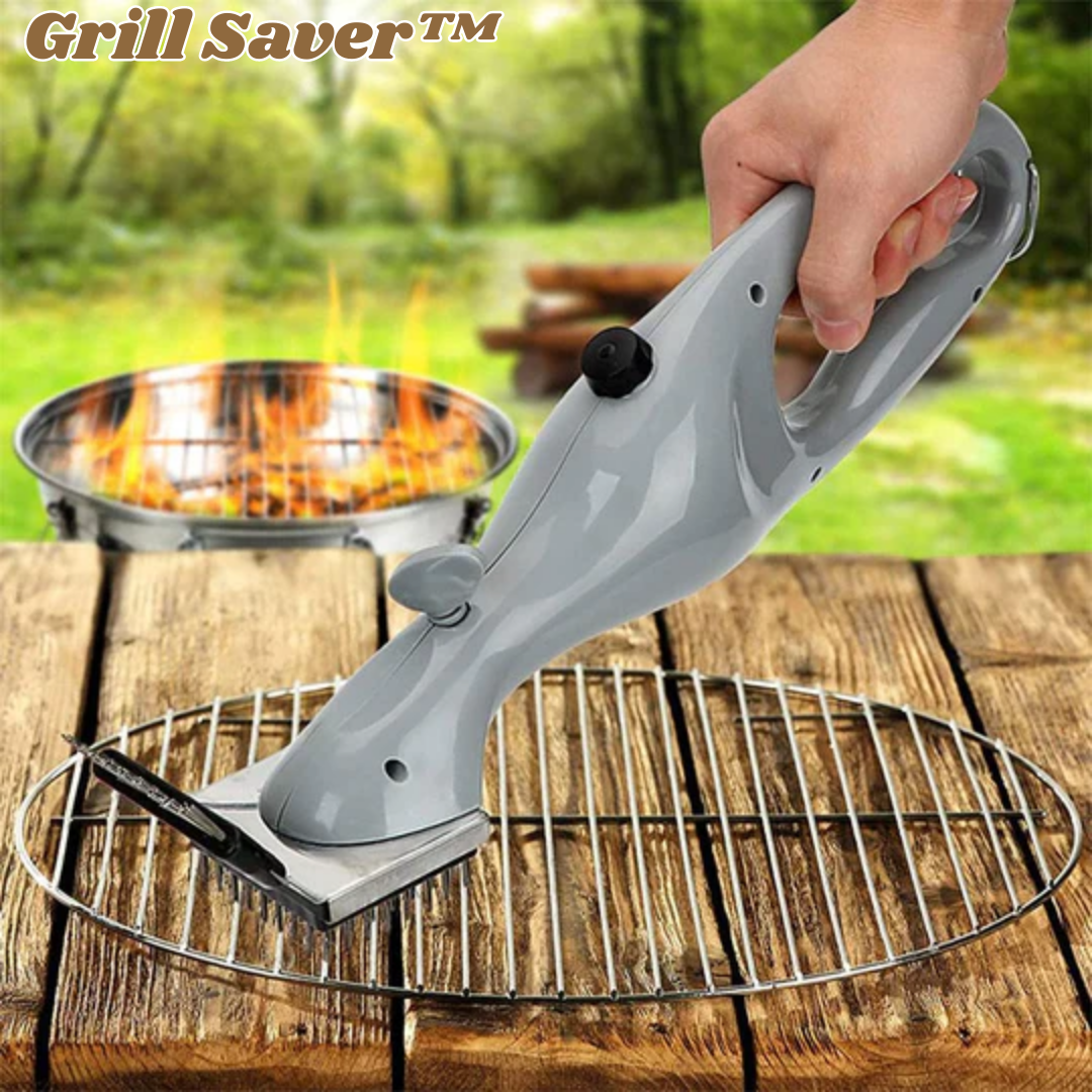 Grill Saver™ grill steam cleaning brush