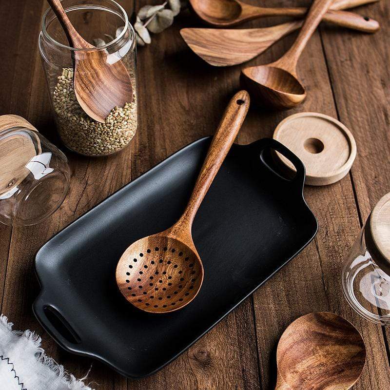 Teaky™ - Teak utensil set