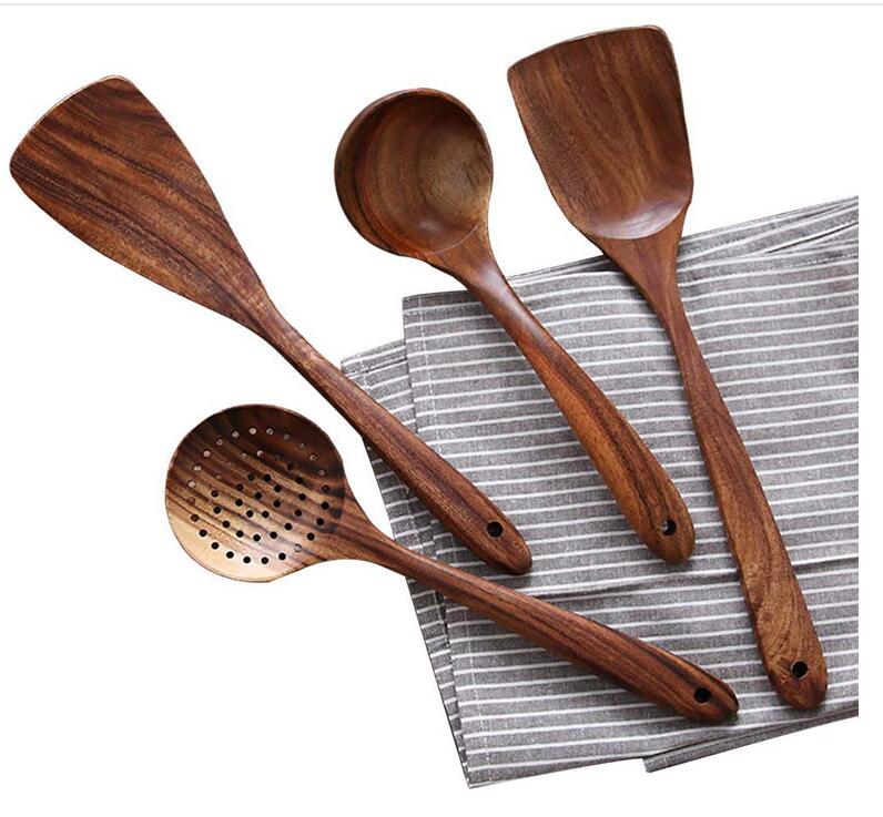 Teaky™ - Teak utensil set
