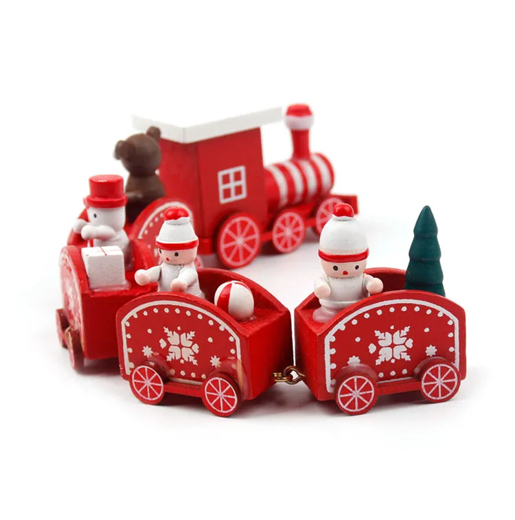 WoodTrain™ wooden Christmas train | 50% discount