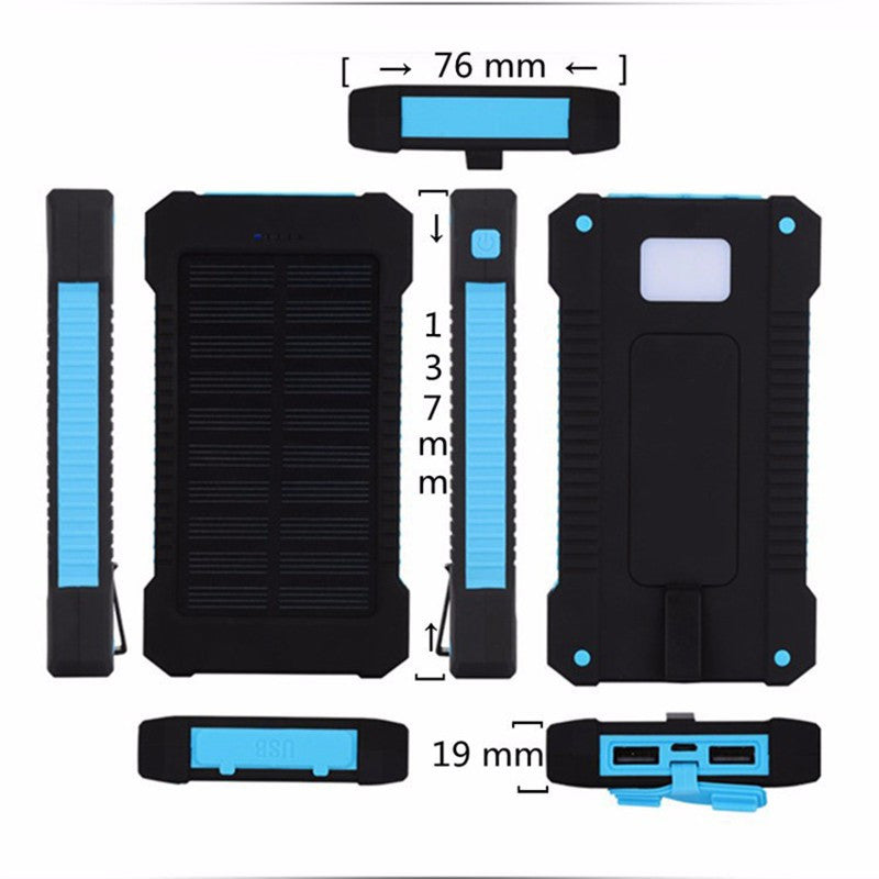 Portable Waterproof Solar Panel Charger