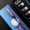 Picasso™ - Handcrafted crystal calligraphy pen and color set for magnificent artistry [last day discount]