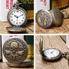 Skull Design Pocket Watch