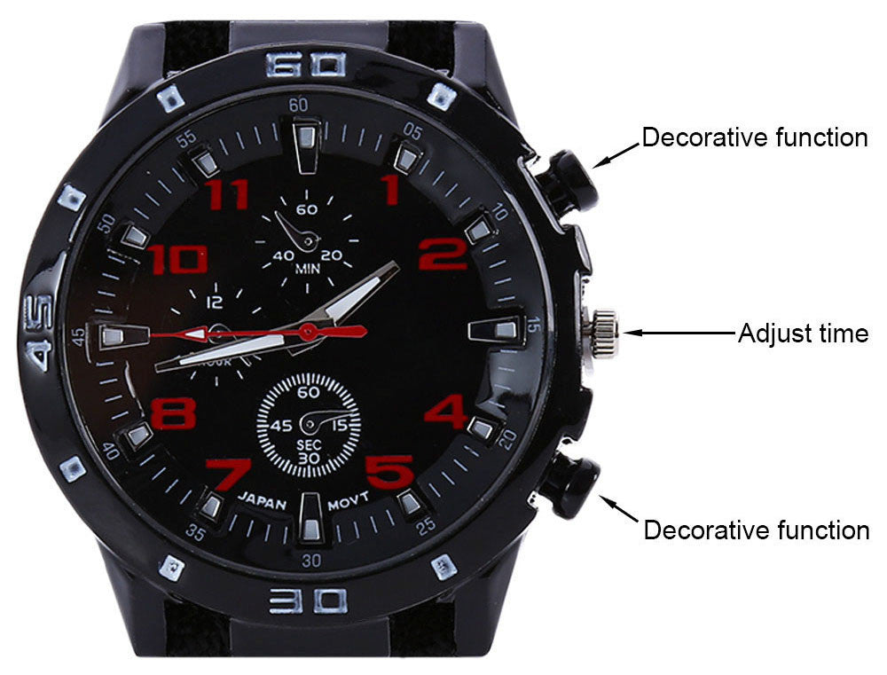 Multifunction Survival Paracord Bracelet Watch
