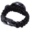 Multifunction Survival Paracord Bracelet Watch
