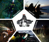 Headlight Head Lamp 13000 Lumens  LED 4 Modes