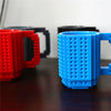 Lego Type Building Blocks Creative Coffee Mug