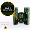 USCAMEL 8x21 Compact Zoom Folding Binoculars Long Range