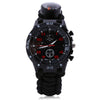 Multifunction Survival Paracord Bracelet Watch