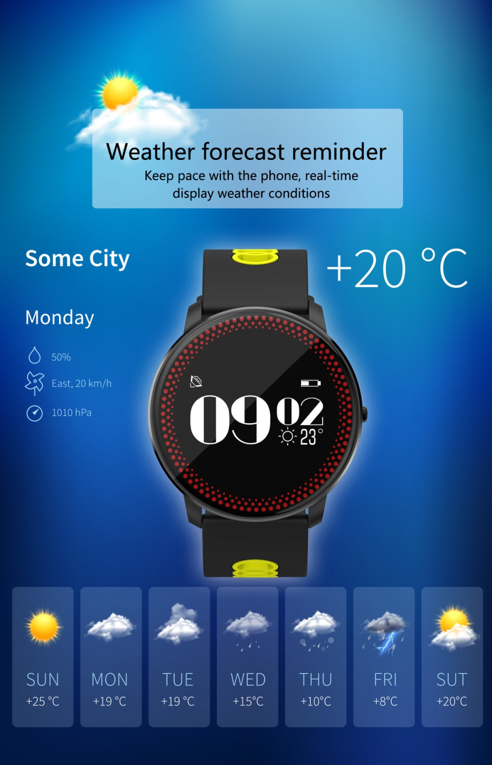 Waterproof Smart Fitness Bracelet
