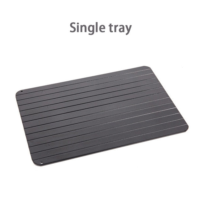 Quick defrost tray