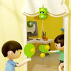 | Rackettini Hang & Hit! Kids Table Tennis Game