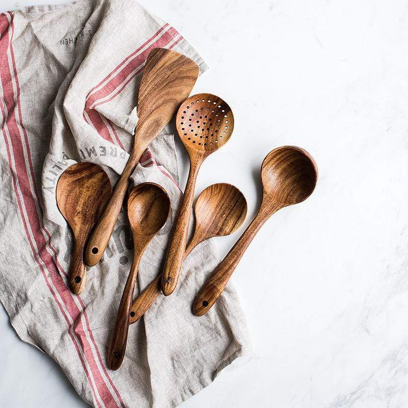 Teaky™ - Teak utensil set