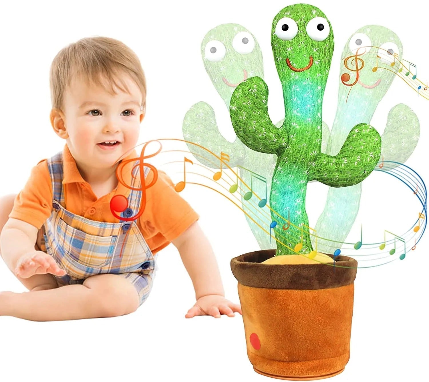CactusPal™ - Singing, dancing, talking cactus toy