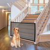 Safety gate pet/child retractable drill-free